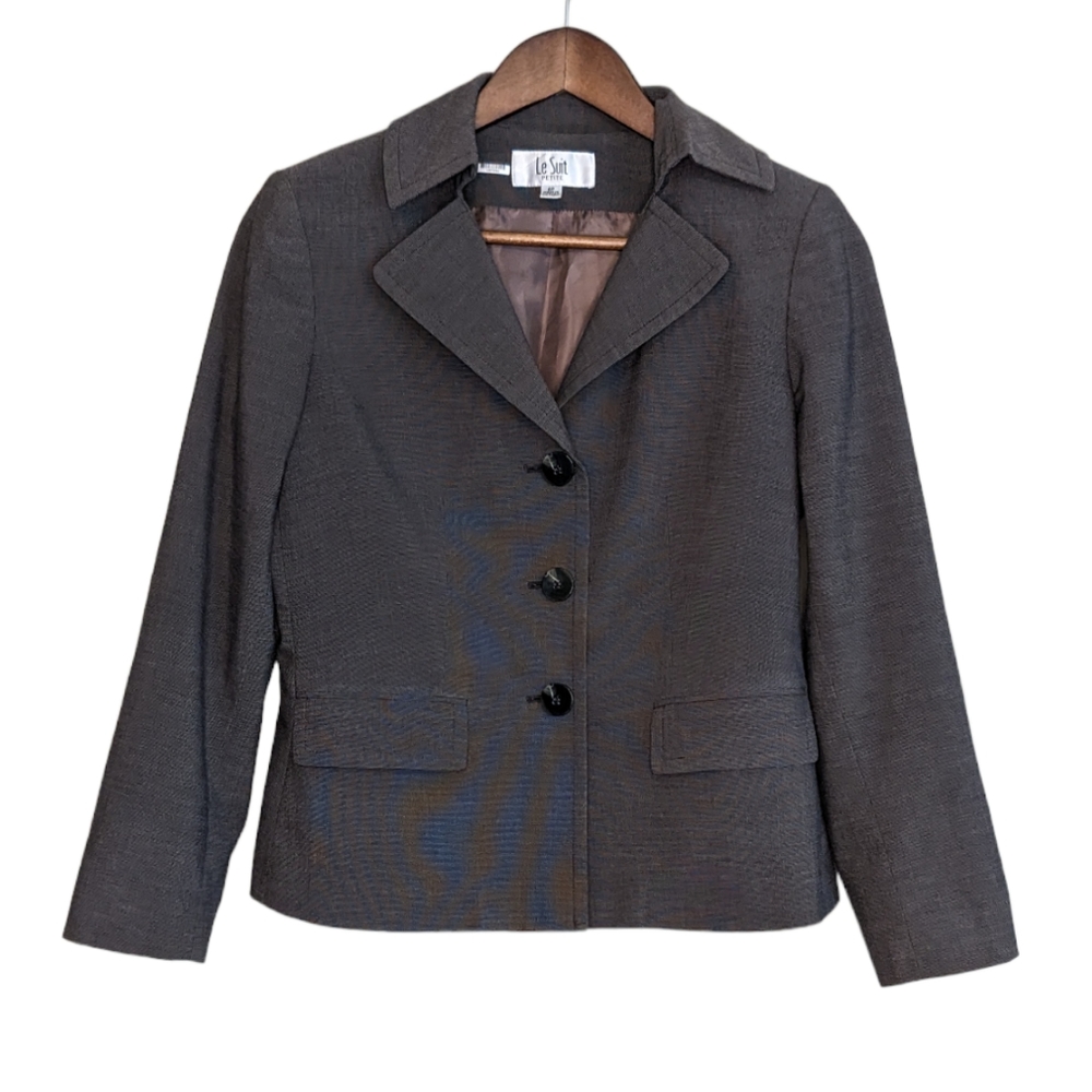Le Suit Brown/Gray Jacket 6P